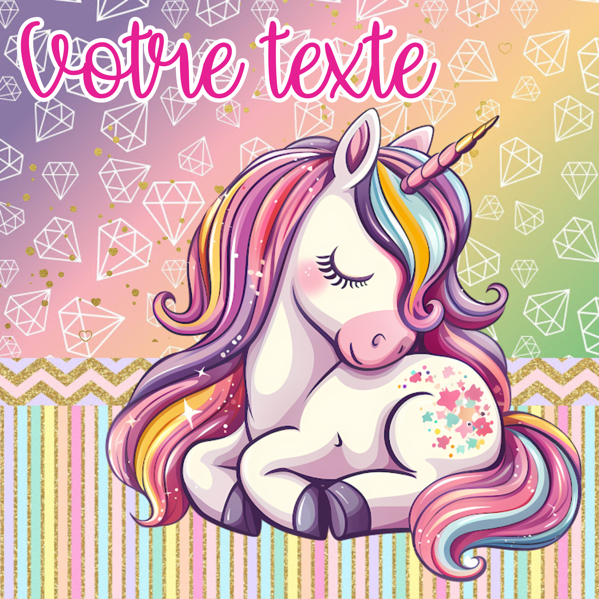 Licorne et Magie 2 - Personnalise ta fête