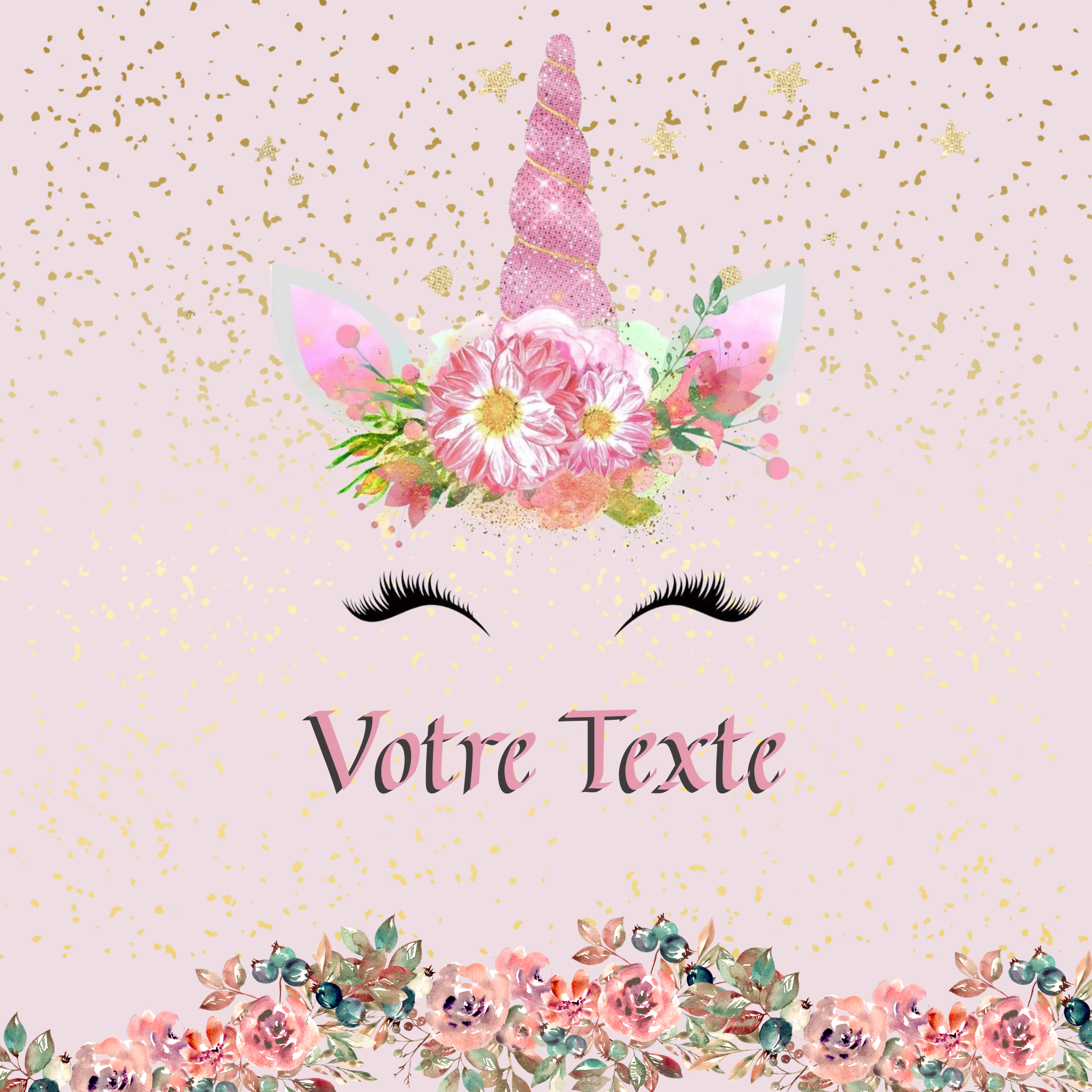 Licorne et Magie 3 - Personnalise ta fête