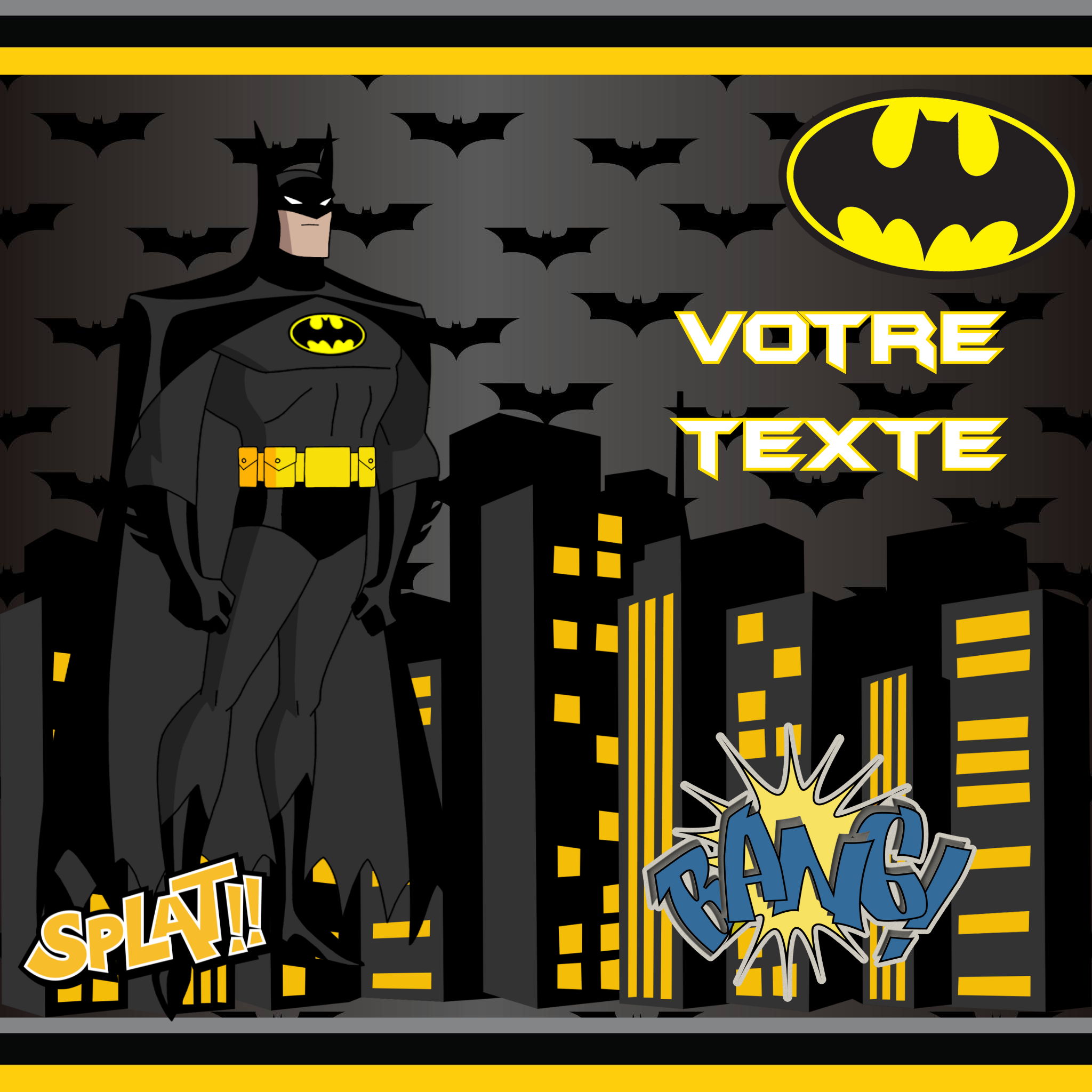 Personnages & Héros 6 - Personnalise ta fête