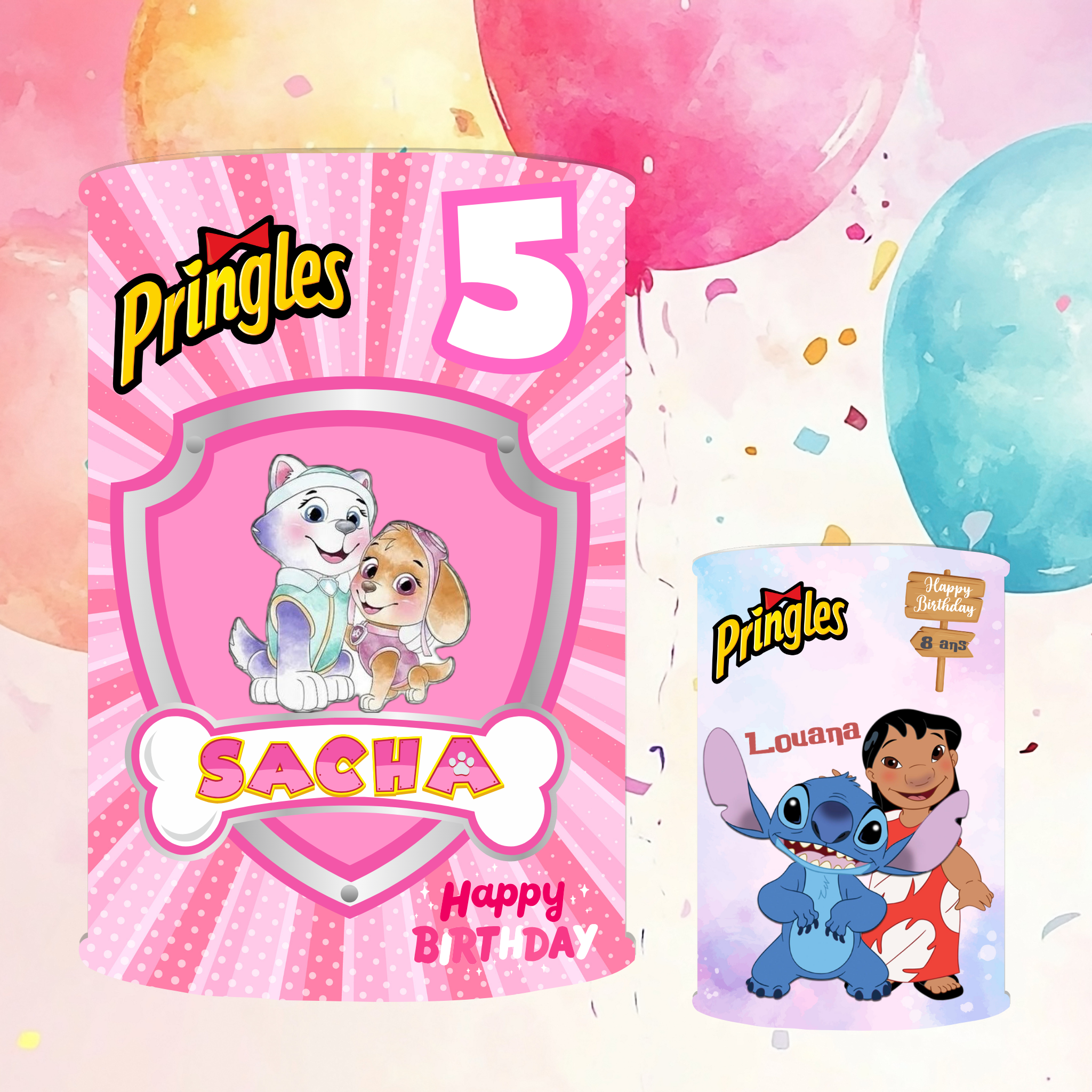 Pringles - Personnalise ta fête