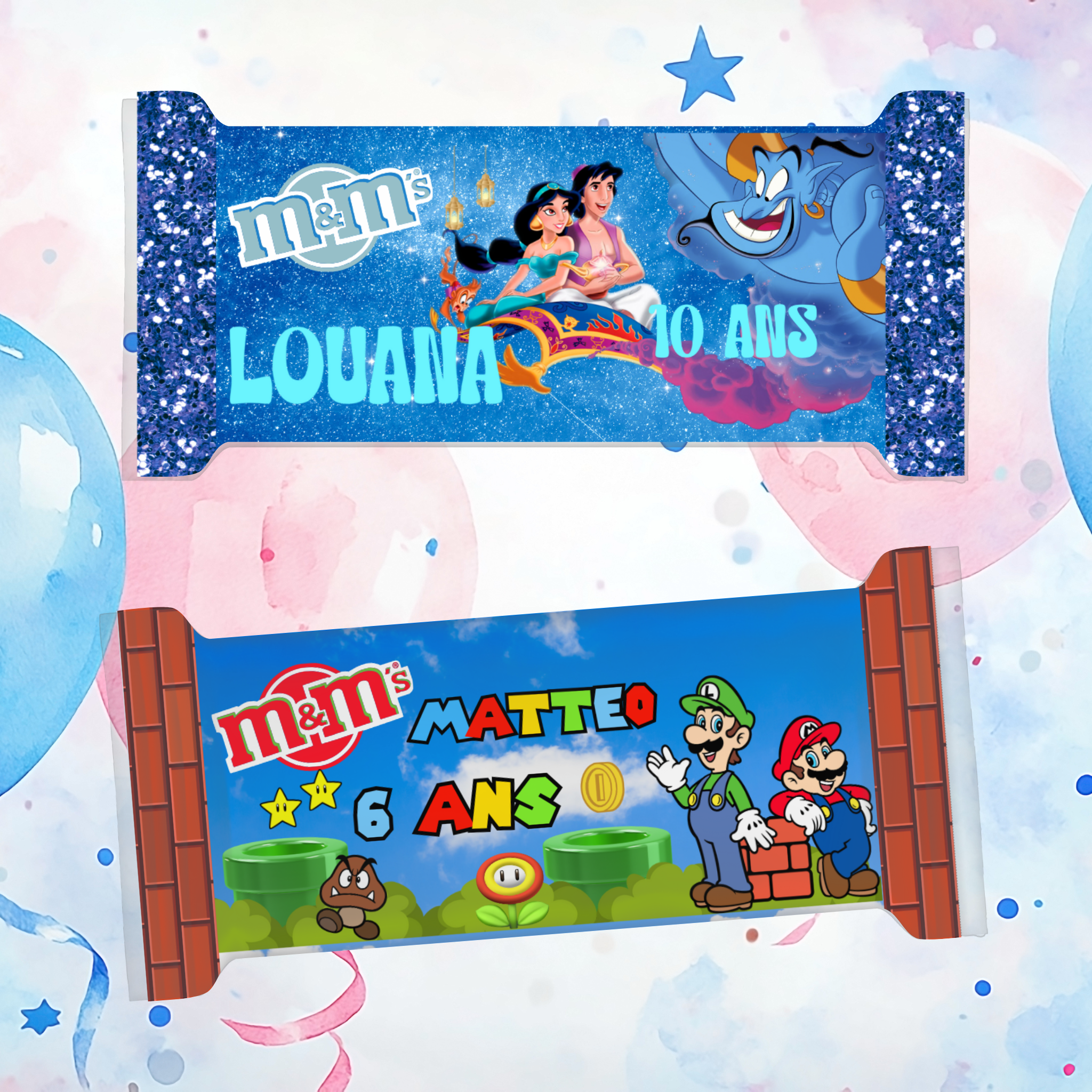 M&M's - Personnalise ta fête