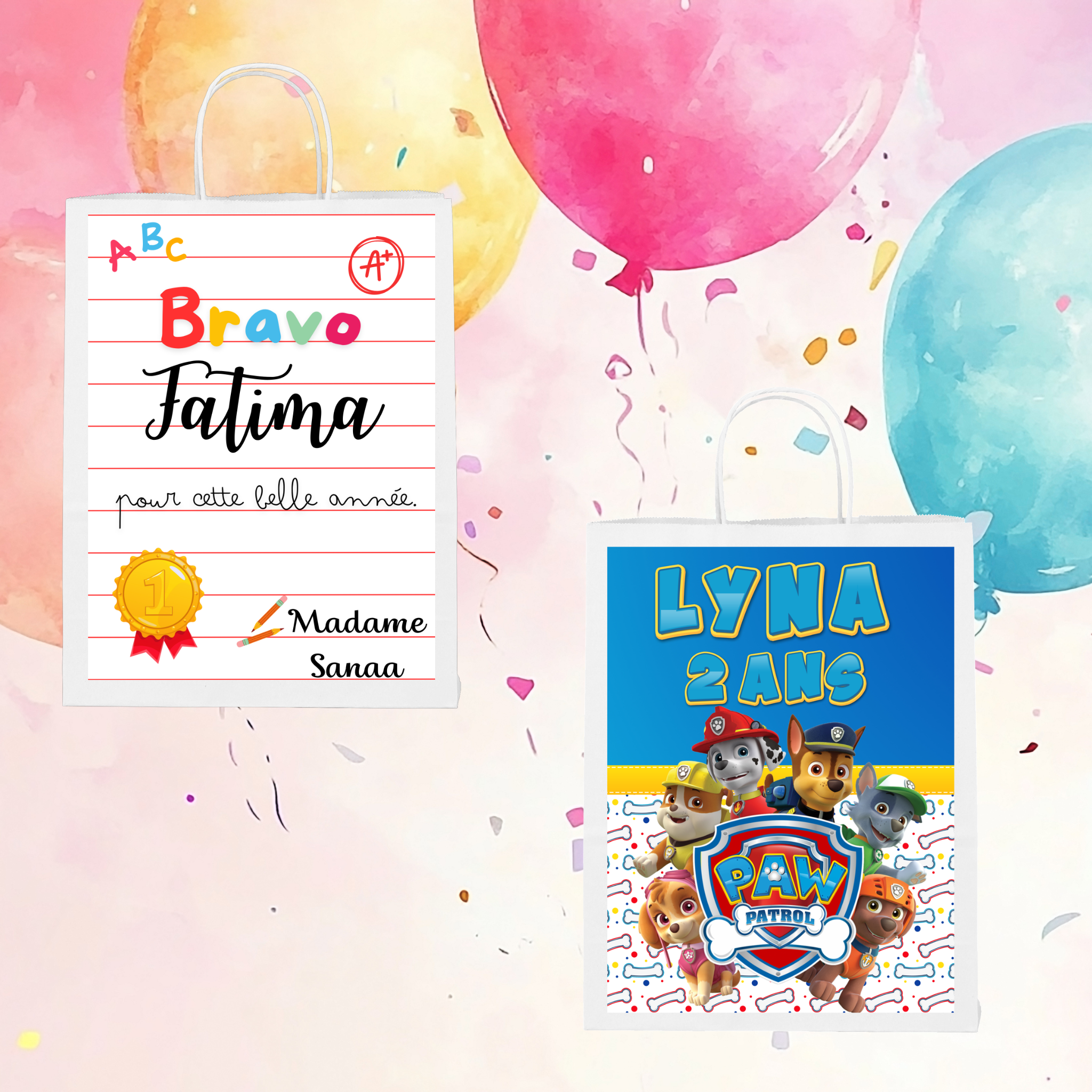 Sac - Personnalise ta fête