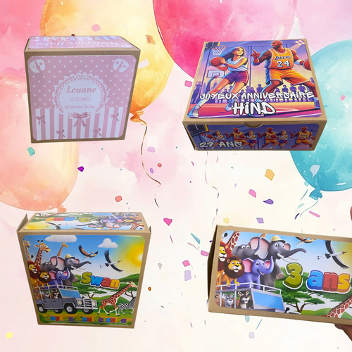 Box Cadeau - Personnalise ta fête