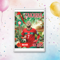 Affiche A4 avec cadre - Personnalise ta fête