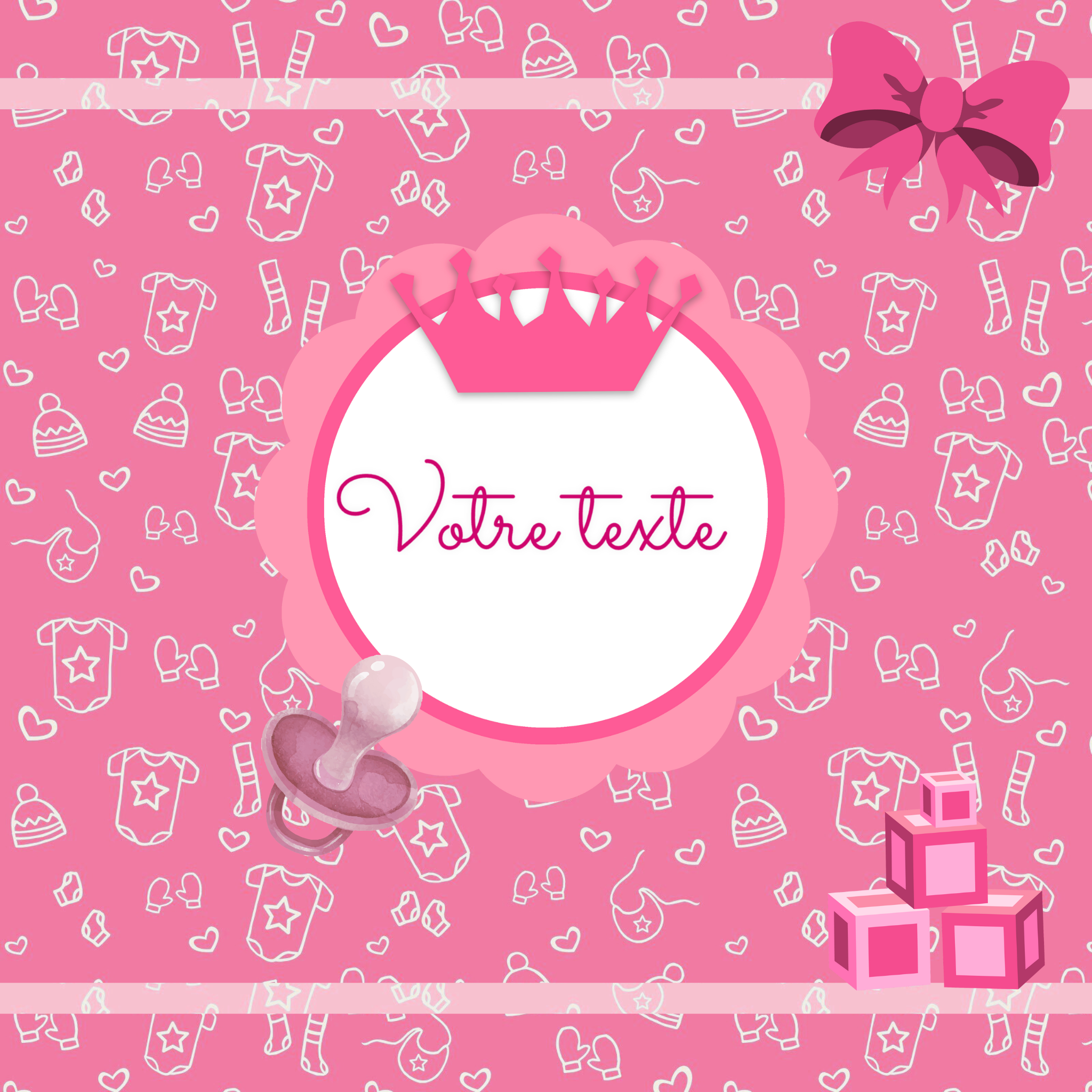 Naissance & Baptême & Baby shower 6 - Personnalise ta fête