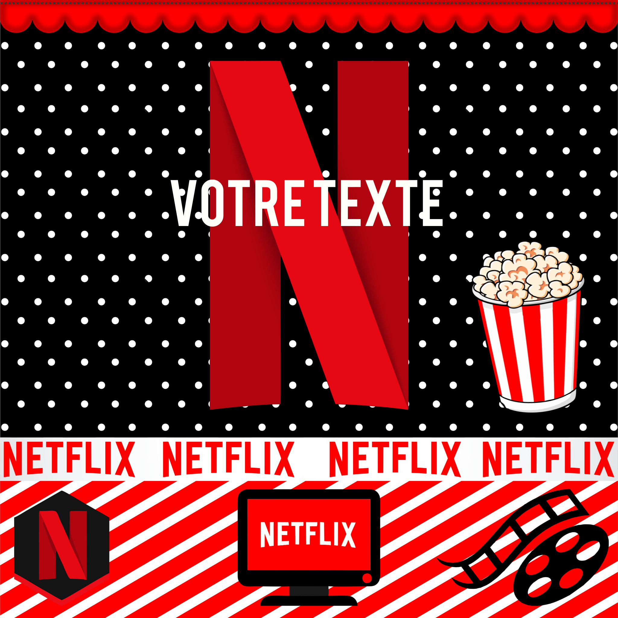 Films et série culte 6 - Personnalise ta fête