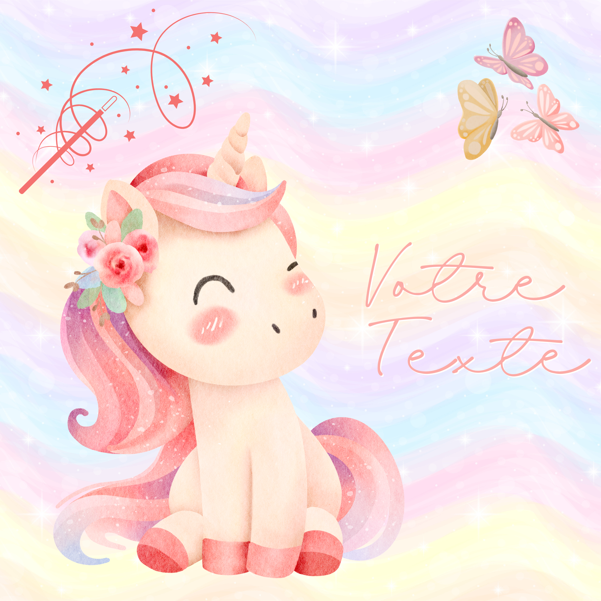 Licorne et Magie 4 - Personnalise ta fête