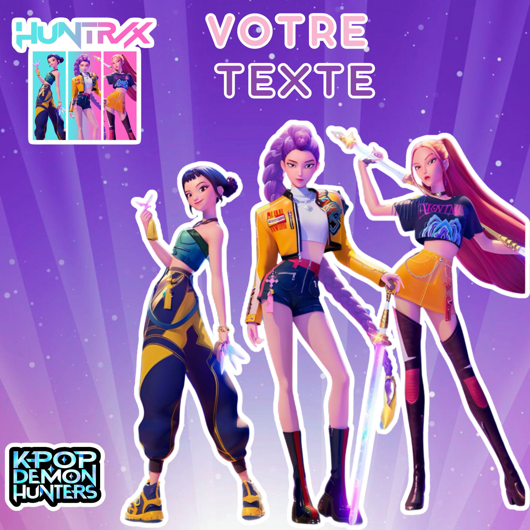 Thème - Personnage & Héros 12 - Kpop Demon Hunter