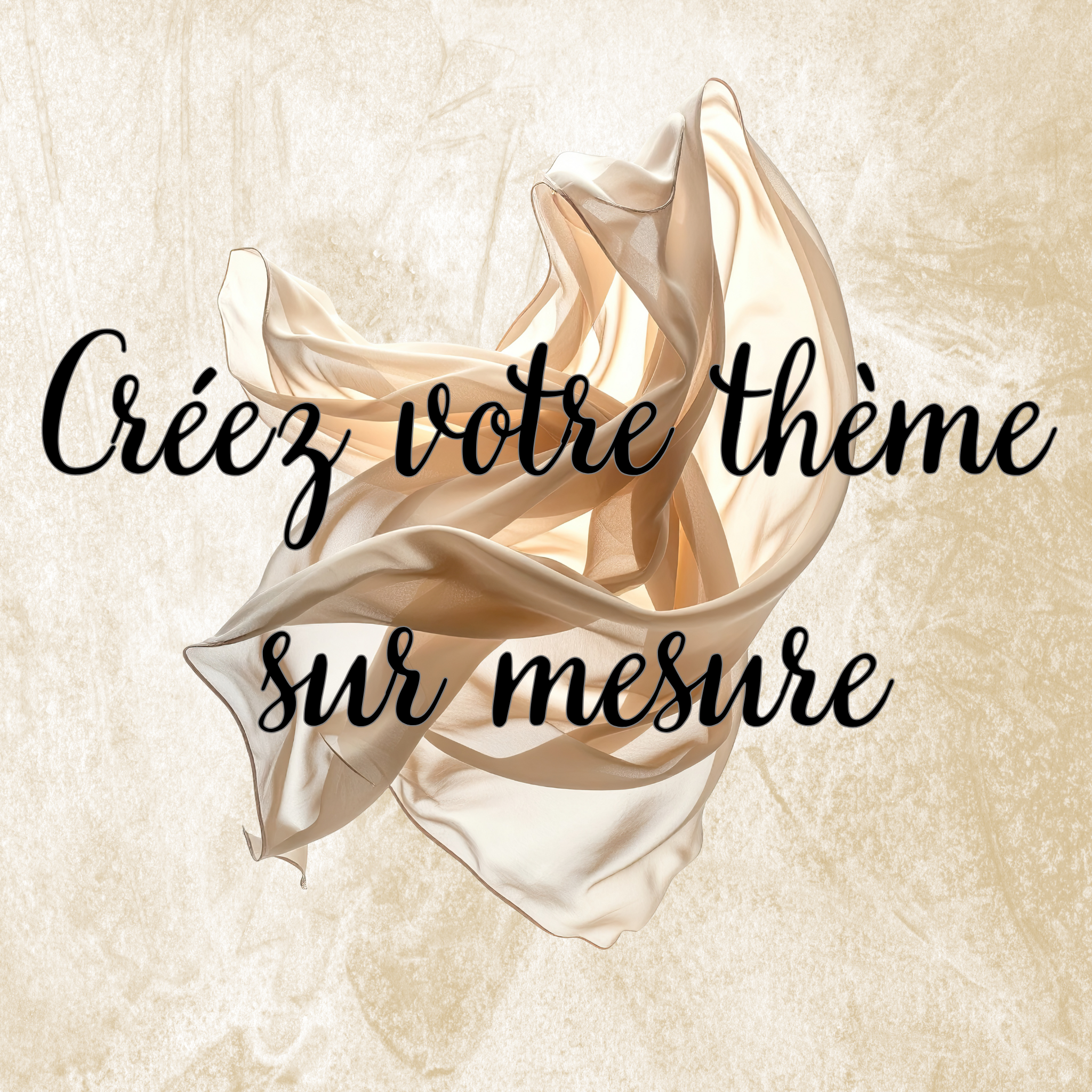 Création d'un thème - Personnalise ta fête