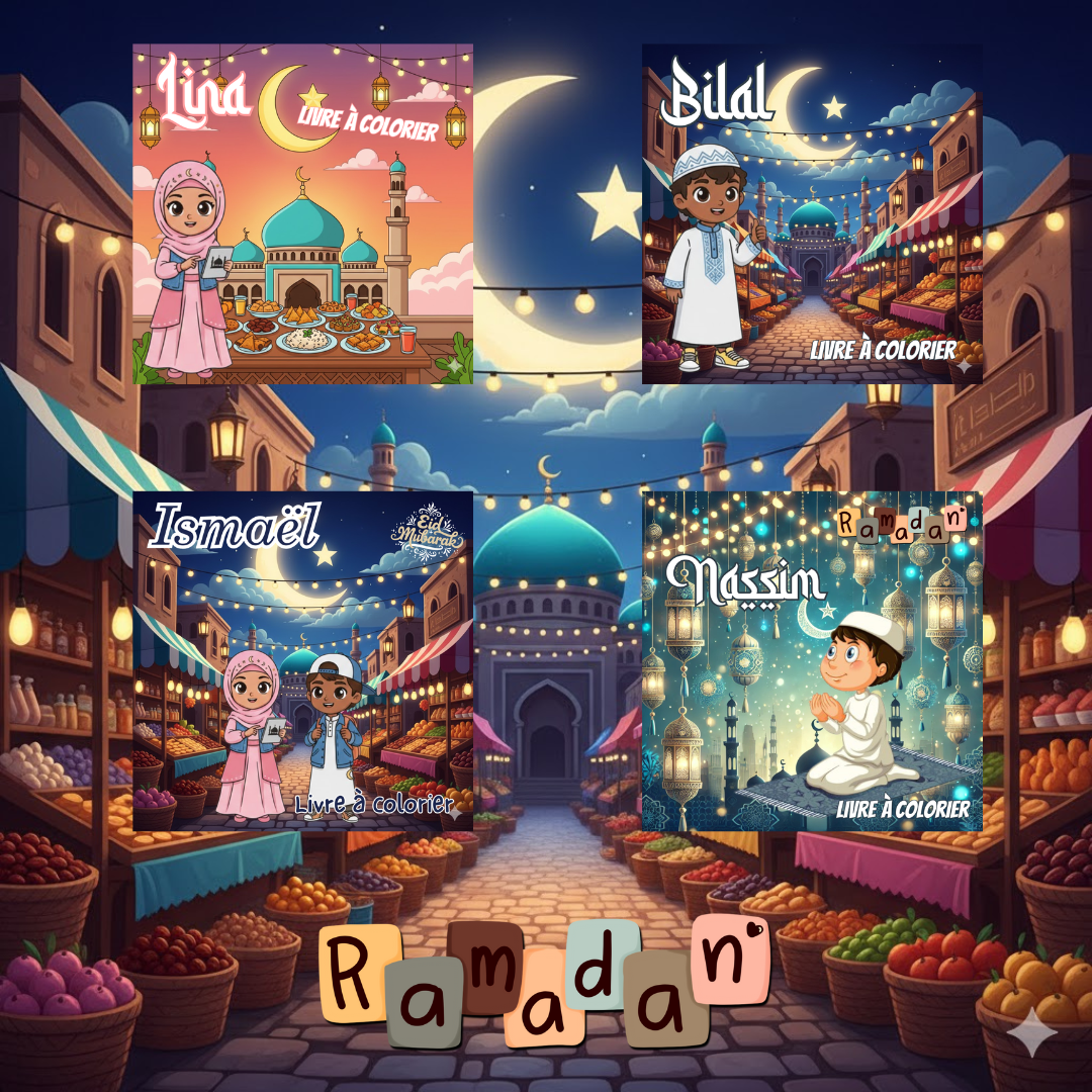 Livre à colorier - Spécial Ramadan