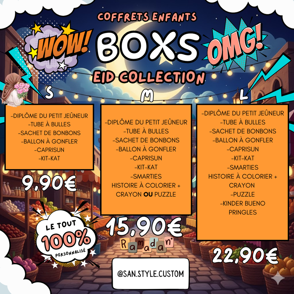 Box “Eid Collection” – Taille S - M - L
